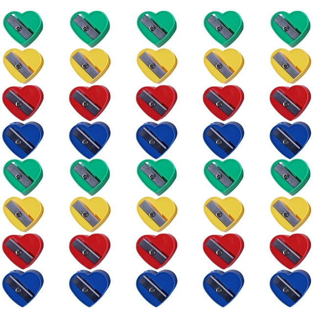 40 Pcs Aiguiseurs de Crayons Manuels pour Enfants, Prix pour Enfants