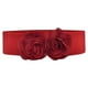 thumbnail image 4 of Cinturón elástico elegante y grueso para mujer, cinturón ancho para vestido, blusa, accesorios Rojo, 4 of 9
