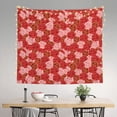 thumbnail image 2 of Sikiie Rose Flowers tapestry wall hanging home decor for bedrooms, living rooms, dorms 60x51in, 2 of 6