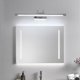 thumbnail image 4 of Lámpara de pared de 8 W de luz blanca, espejo de baño LED con cabezal de lámpara giratorio regulable, apto para brazo de arco de restaurante de hotel, lámpara de noche blanca cálida, 48 cm dorado Kuyhfg Bienvenido a Kuyhfg, 4 of 5