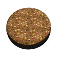 thumbnail image 4 of PUREYAH Funny Chocolate Delicious Cake Rv Spare Tire Cover, Wheel Covers Protectors Universal Fit for Camping Travel Trailer Truck 17 inch, 4 of 6