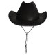 thumbnail image 2 of BRIGHTFUFU Sombrero de vaquero occidental vintage sombrero de jazz sombrero de fiesta de vaquero festival festival decoración, 2 of 7