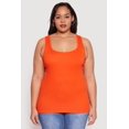 thumbnail image 2 of Women's Plus Size Rib Knit Tank Top, 2 of 4