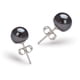 thumbnail image 2 of Pendiente PearlsOnly, perla negra de agua dulce de 7-8 mm para mujer, 2 of 7
