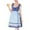 003 Blue, variant on Women's Oktoberfest Carnival Costumes Dress German Bavarian Beer Girl Dirndl Dress Halloween Costumes
