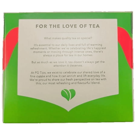 PG TIPS ORIGINAL BLACK TEA 160 TEA BAGS 464G, IMPORTED FROM BRITAIN