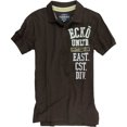 thumbnail image 1 of Ecko Unltd. Polo de rugby con números verticales SS para hombre, marrón, XXX-Large, 1 of 1