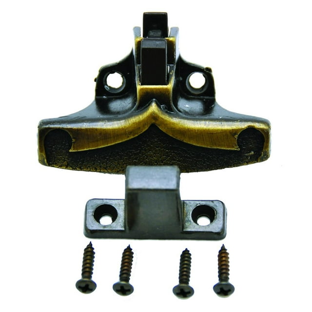 AP Access Door Latch 013-020 For Keeping RV Baggage Doors And Screen Doors Closed; Positive Thumb Catch Type; Single; With 3/8 Inch Strike