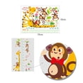 thumbnail image 4 of Pegatinas Decorativas Extraíbles ANGGREK DIY Dibujos Animados Jirafa Mono Altura, 4 of 8