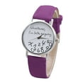 thumbnail image 1 of Señoras Relojes de moda Relojes Relojes Cuero Vestidos casuales Muñeca Cristales Wmkox8yii  gfajkfgbkjabf807, 1 of 1