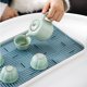 thumbnail image 2 of Cateissary Kitchen Sink Side Draining Board Coffee Scene Size Multi Shelf Tray Organizer  Organizadores de utensilios de cocina Azul L, 2 of 6