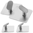 thumbnail image 3 of 12 pcs  Stainless Steel Towel Hook Bathroom Kitchen Towel Holder Wall Hand Towel Holder, 3 of 6