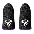 thumbnail image 1 of 1 Pair For Gaming Finger Sleeve Breathable Fingertips Sweatproof Anti-slip Fingertip Cover, 1 of 8