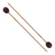 thumbnail image 1 of Marimba Mallets, High-quality Wool Ball Mallets Soft And Strong Glossy And Burr-free Holding Firmly  For Musical Instrument Shop ANGGREK bola marrón, 1 of 8