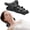 black, variant on Professional Ergonomic Back and Neck Stretcher for Daily Relaxation, Multi-Point PU Foam Massage Pillow for Home Wellness, C-Shape Spine Support Tool for Office and Home Use