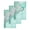 Aqua, variant on Aqua Marble Hand Towels Set, Waffle Weave Kitchen Towels 3 Pieces, Modern Abstract Waves Silvery Farmhouse Microfiber Hair Face Bath Tea Towel Absorbent Quick Drying Cleaning Dish Cloths, 15.7"x23.6"