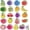 Fruit, variant on 120 Pcs Anxiety Sensory Stickers Textured Sensory Strips Tactile Rough Calm Stickers Adhesive Tactile Fidget Tool for Classroom Desk Adults Teens Anxiety Relief(Animal)