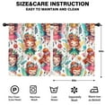 thumbnail image 2 of Blackout Kids Curtains,Colorful Fairy Princess Pattern Childrens Insulated Curtains Set Of 2,Bedroom Essentials,Toddler Room Decor 52"x63", 2 of 5