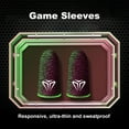 thumbnail image 4 of Injueey 10 piezas de fundas para dedos para juegos de teléfonos móviles, guantes antideslizantes sensibles a prueba de sudor, fundas de fibra Videojuegos y accesorios Verde Tipo 1, 4 of 6