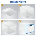 2PCS Lockable Storage Box Medicine Lock Box Versatile Coded Lock