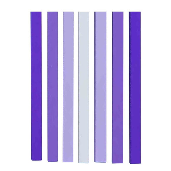 Tiras de papel de origami de doble cara de 540 piezas, 7 colores para manualidades caseras, decoraciones navideñas y relleno de regalos