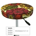 thumbnail image 2 of Goofa Sunflower Printed Stool Covers Round, Waterproof Round Bar Stool Covers Anti-Slip Round Bar Stool Seat Cover with Elastic Bands Durable -12 inch, 2 of 7