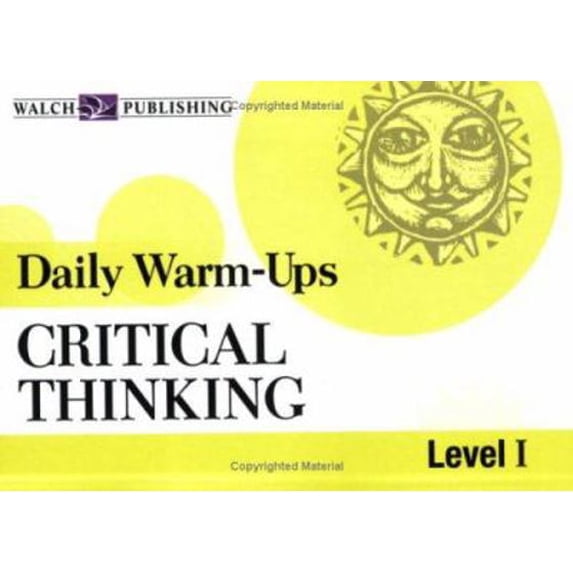 Pre-Owned Daily Warm-Ups for Critical Thinking: Level 1 (Paperback) 0825150590 9780825150593