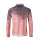 thumbnail image 4 of Blusa y camisa de manga larga con cuello alto para hombre, blusa de poliéster con estampado de botones y degradado, a la moda, para hombre, 4 of 7