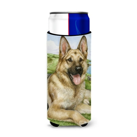 

Carolines Treasures CDCO0386MUK German Shepherd by Debbie Cook Ultra Beverage Insulators for slim cans Slim Can