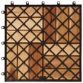 thumbnail image 5 of Tuiles de Terrasse 30 x 30 cm Acacia Ensemble de 30, 5 of 5