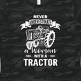 thumbnail image 4 of Inktastic Tractor Woman Women's T-Shirt, 4 of 5