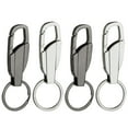 thumbnail image 1 of 4 Pcs Key Buckles Bag Hanging Adorns Key Rings Waist Belt Buckles Key Pendants, 1 of 7