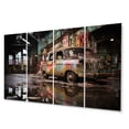 thumbnail image 2 of Designart "Urban Vintage Decay in the USA" Vintage Metal Wall Décor Set, 2 of 5