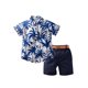 thumbnail image 1 of Conjunto Camisa y Short Para Niño COCO PAU Palmeras azules, 1 of 3