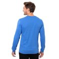 thumbnail image 2 of Threadfast Apparel T3001 Epic CVC Long Sleeve T-Shirt-Royal Heather-S, 2 of 3