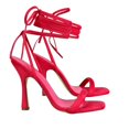 thumbnail image 4 of XY London Womens Cary Lace Up Strappy Stiletto Heel High Heels, 4 of 4