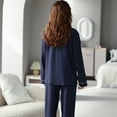 thumbnail image 6 of LYXSSBYX Pajamas for Women Four Seasons New Long Sleeve Loose Women's Cardigan Large Home Furnishing Set Pajamas Women, 6 of 6