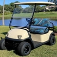 thumbnail image 2 of Jeiento Blue Camo Hunting Golf Cart Seat Covers 2 Pack Fit for EZGO TXT RXV/Club Car DS Precedent Golf Cart Bench Cover and Backrest Cover Set Golfcart Accessories, 2 of 7