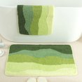 thumbnail image 6 of Green Bath Mat 20x31, Soft Absorbent Microfiber Bath Rugs, 6 of 8