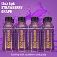 thumbnail image 3 of BODYARMOR Strawberry Grape Electrolyte Sports Drink, 12 fl oz, 8 Pack Bottles, 3 of 10