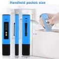 thumbnail image 4 of OBOSOE Digital pH Meter,Water Quality Tester,Water pH Tester With 0-14pH Measurement Range,Suitable For Drinking Water,Hydroponics, Aquarium,Swimming Pool. High Precision 0.01pH Pen Tester, 4 of 5