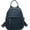 Blue, variant on Small Backpack for Women Soft Vegan Leather Daypack Mini Water Resistant Travel Backpack Multiple Pockets Everyday Bag