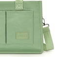 thumbnail image 2 of Stylago Canvas Tote Bag for Women Adjustable Strap Crossbody Shoulder Handbag Heavy Duty Multiple Pockets College Purses Green, 2 of 3