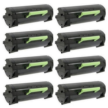 PrinterDash Compatible Replacement for LEX52D1H0E/62D1H0E-U_8PK - Black price history on PriceWatchPro