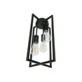 thumbnail image 7 of Modern Industrial Farmhouse Pendant Lighting, Rectangle Black & Brass Chandelier, Hanging Light for Kitchen Island, Dining Room, Entryway, Hallway, 7 of 7