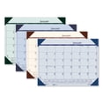 thumbnail image 2 of House of Doolittle Recycled Ecotones Woodland Green Monthly Desk Pad Calendar, 22" x 17", 2021, 2 of 2