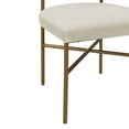 thumbnail image 4 of TOV Furniture Kim Performance Cream Velvet Dining Chair, 4 of 7