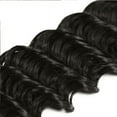 thumbnail image 5 of Ustar Deep Wave Brazilian Human Weave Hair 100% Unprocessed Virgin Brazilian Human Hair Bundles Extensions Natural Color 18 inch, 5 of 5