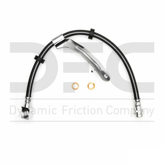 Rear Left Dynamic Friction Company Brake Line Hose 350-54626 For 2008 Ford Escape, 2008 Mazda Tribute, 2008 Mercury Mariner