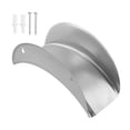 thumbnail image 3 of Wall Mount Garden Hose Holder Metal Hanger For Storage Water Hose 50Ft Capacity Space-Saving Outdoor Yard Organizer Silver (1 Pack), 3 of 9